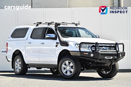 White 2018 Ford Ranger Double Cab Pick Up Xlt 3.2 (4X4)