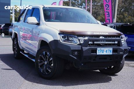 White 2021 Volkswagen Amarok Dual Cab Utility Tdi580 Highline 4Motion