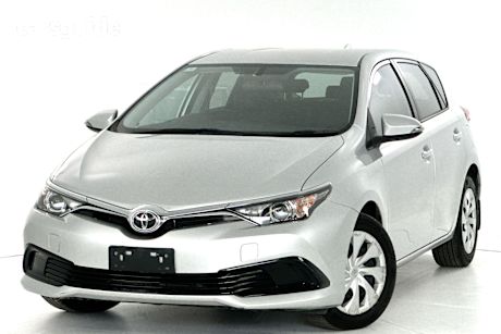 Silver 2017 Toyota Corolla Hatchback Ascent