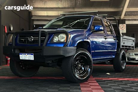 Blue 2009 Holden Colorado Crew Cab Pickup Lx (4X4)