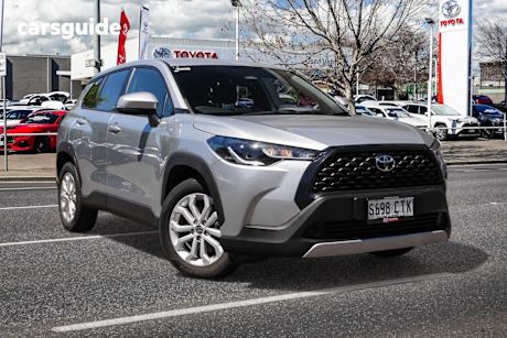 Silver 2022 Toyota Corolla Cross Wagon Gx 2Wd