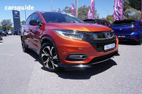 Orange 2019 Honda HR-V Wagon Rs
