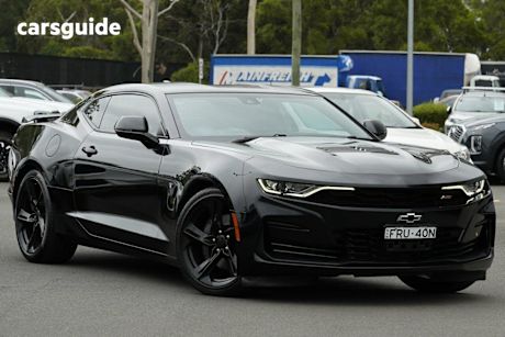 Black 2019 Chevrolet Camaro Coupe 2Ss
