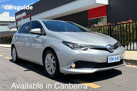 Silver 2018 Toyota Corolla Hatchback Hybrid