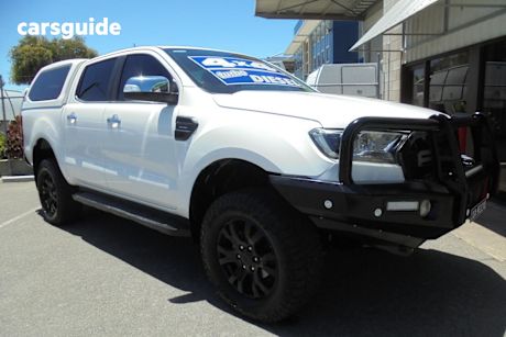 White 2020 Ford Ranger Double Cab Pick Up Xlt 2.0 (4X4)