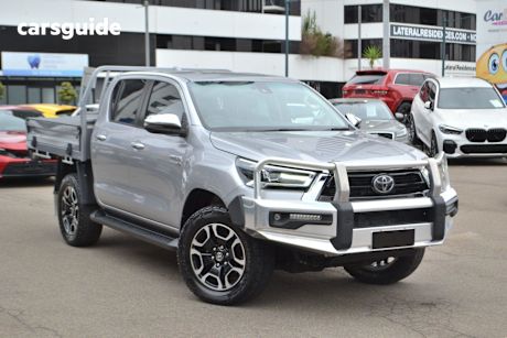Silver 2021 Toyota Hilux Double Cab Chassis Sr5 (4X4)
