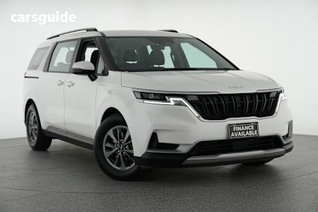 White 2023 Kia Carnival Wagon S