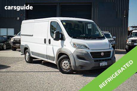 White 2015 Fiat Ducato Van Mwb/Mid