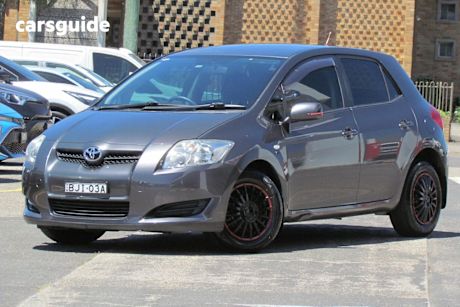 Grey 2009 Toyota Corolla Hatchback Ascent