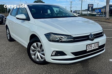 White 2020 Volkswagen Polo Hatchback 70Tsi Trendline