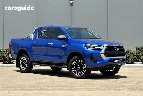 Blue 2023 Toyota Hilux Double Cab Pick Up Sr5 (4X4)