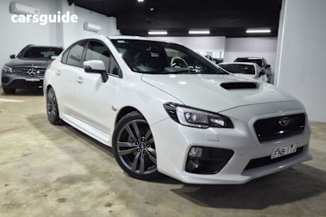White 2017 Subaru WRX Sedan PREMIUM (AWD) MY17
