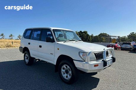 White 1997 Toyota Landcruiser Prado Wagon Rv (4X4)