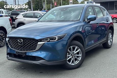 Blue 2024 Mazda CX-5 Wagon G20 Maxx (Fwd)