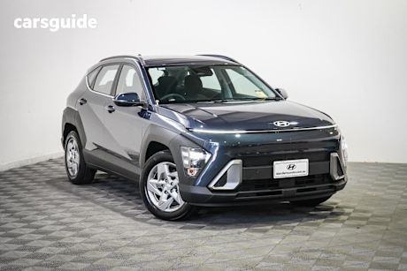 Blue 2025 Hyundai Kona Wagon Hybrid