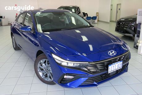 Blue 2024 Hyundai I30 Sedan (Bev)