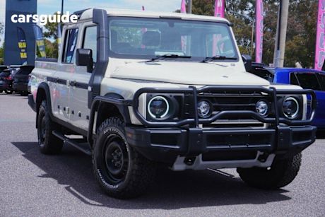 Beige 2024 Ineos Grenadier Wagon Trialmaster Edition