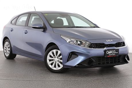 Blue 2022 Kia Cerato Hatchback S