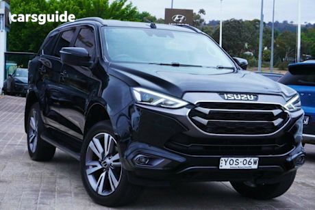 Black 2023 Isuzu MU-X Wagon Ls-T (4X4)