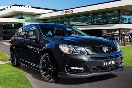 Black 2016 Holden Commodore Sportswagon Sv6 Black Pack
