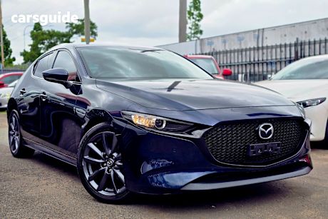 Blue 2022 Mazda 3 Hatchback G20 Touring