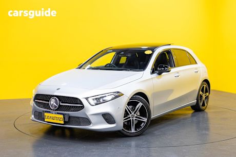 Silver 2018 Mercedes-Benz A200 Hatchback