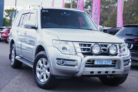 Silver 2019 Mitsubishi Pajero Wagon Glx Lwb (4X4) 7 Seat