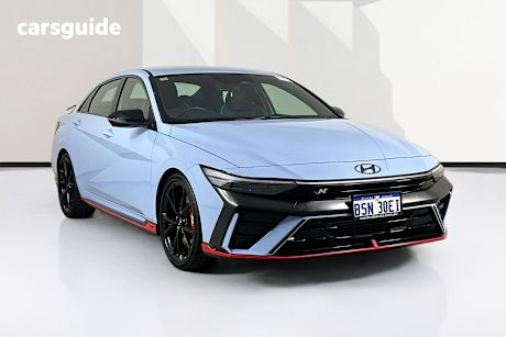 Blue 2024 Hyundai I30 Sedan N Premium