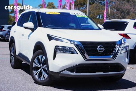White 2025 Nissan X-Trail Wagon St-L (2Wd)