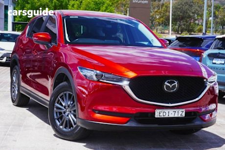 Red 2019 Mazda CX-5 Wagon Maxx Sport (4X2)