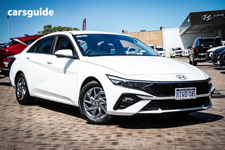 White 2025 Hyundai I30 Sedan Hev 1.6P Dct
