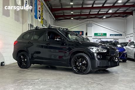 Black 2017 BMW X1 Wagon Xdrive 25I