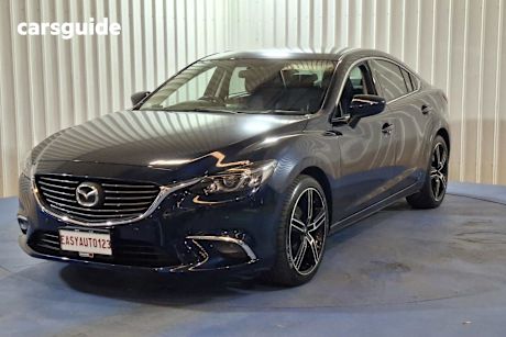 Blue 2015 Mazda 6 Sedan Touring