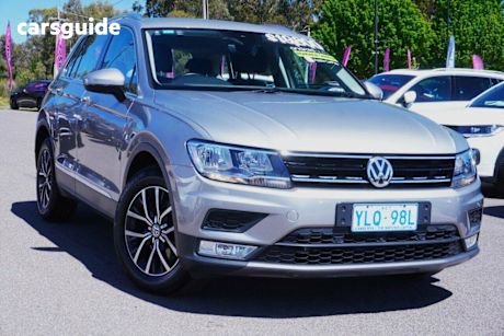 Silver 2016 Volkswagen Tiguan Wagon 110 Tsi Comfortline