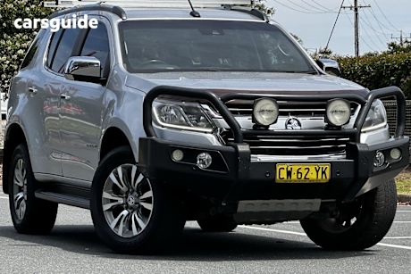 Silver 2016 Holden Colorado 7 Wagon Trailblazer (4X4)