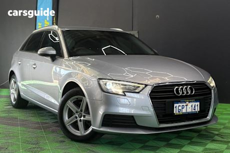 Silver 2016 Audi A3 Hatchback 1.0 Tfsi Sportback