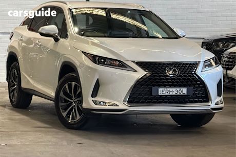 White 2021 Lexus RX300 Wagon Luxury
