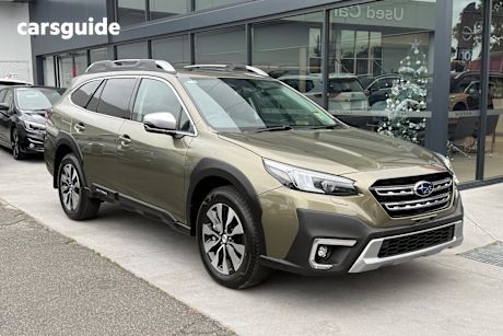 Green 2025 Subaru Outback Wagon Awd Touring