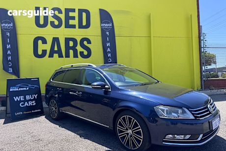 Blue 2013 Volkswagen Passat SUV V6 FSI HIGHLINE