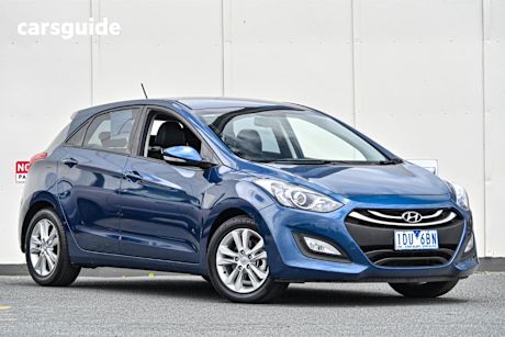 Blue 2014 Hyundai I30 Hatchback Se