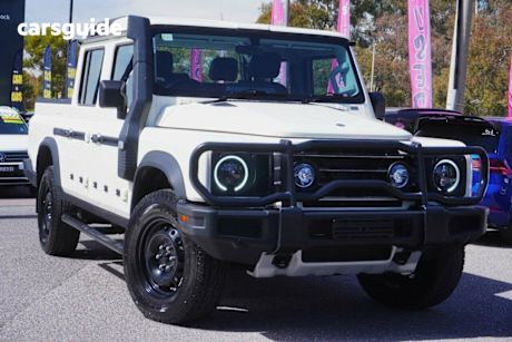White 2024 Ineos Grenadier Dual Cab Pick-up Quartermaster