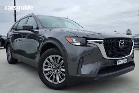 Grey 2025 Mazda CX-90 Wagon G50E Touring