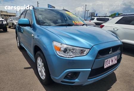 Blue 2010 Mitsubishi ASX Wagon (2Wd)