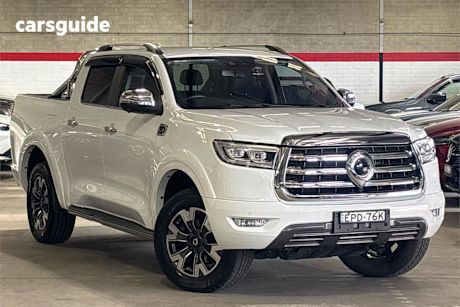 White 2021 GWM UTE Dual Cab Utility Cannon-X (4X4)