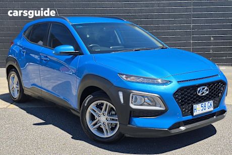 Blue 2018 Hyundai Kona Wagon Active