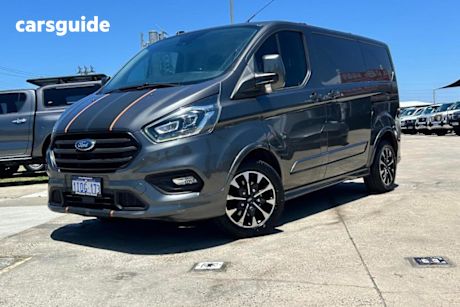 Grey 2021 Ford Transit Custom Van 320S Sport (Swb)