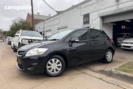 Black 2010 Toyota Corolla Hatchback Conquest
