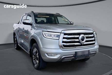 Silver 2021 GWM UTE Dual Cab Utility Cannon-L (4X4)