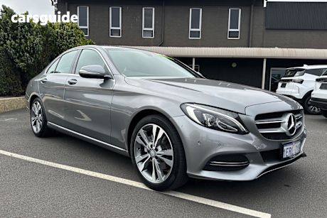 Silver 2014 Mercedes-Benz C200 Sedan