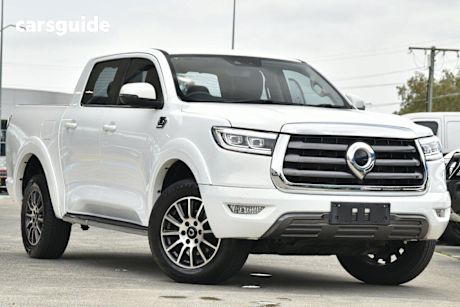 White 2021 GWM UTE Dual Cab Utility Cannon (4X4)